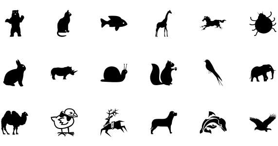 Animal simple icon
