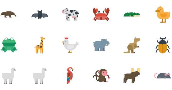 Animal Q Edition icons