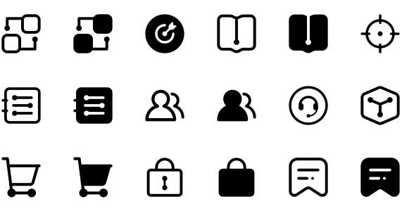 Alime business icon