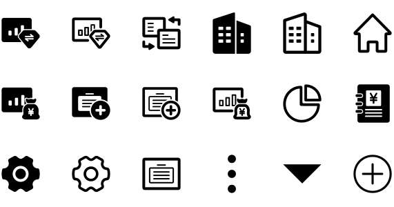Accounting treasure icon