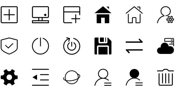 AR cloud icon