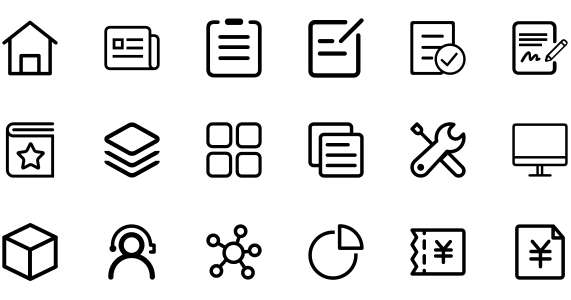 900 menu class icon