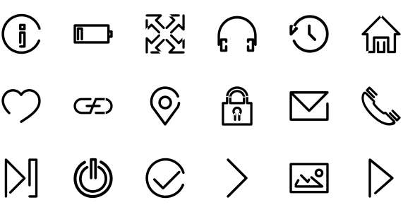 50 utility icons