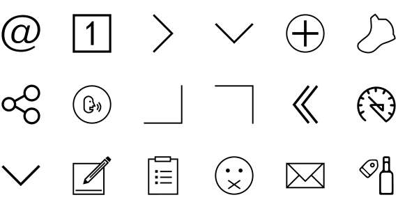 30px linear icon
